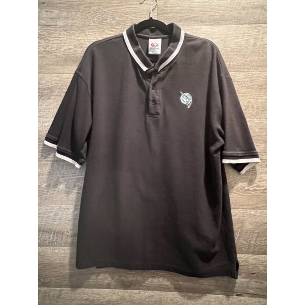 Genuine Merchandise True Fan Florida Marlins Men Black Shirt Size XL